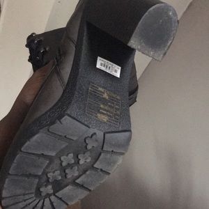 Over the knee combat boots